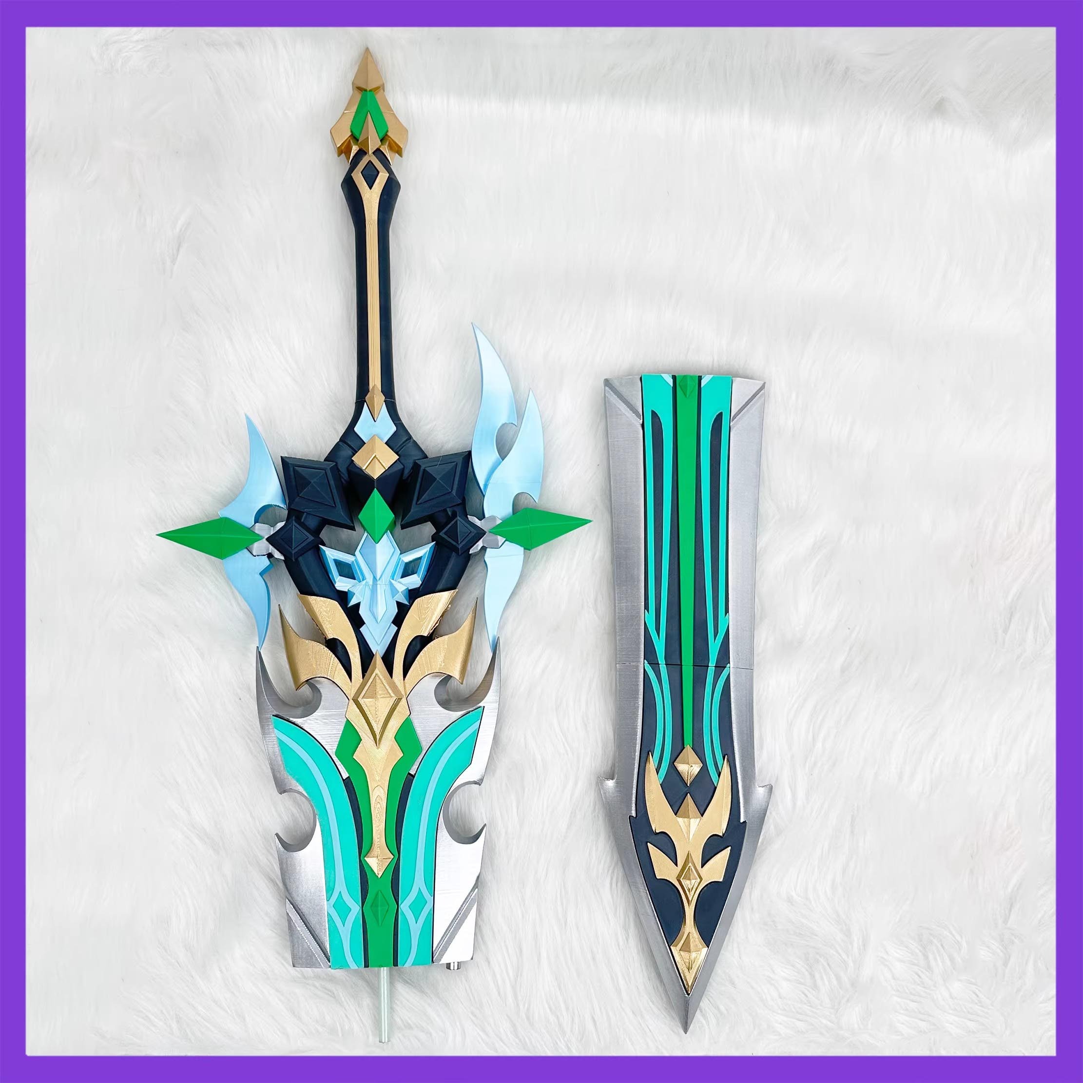 Detachable Cosplay Prop - Acessórios de Cosplay Genshin Impact Falco: