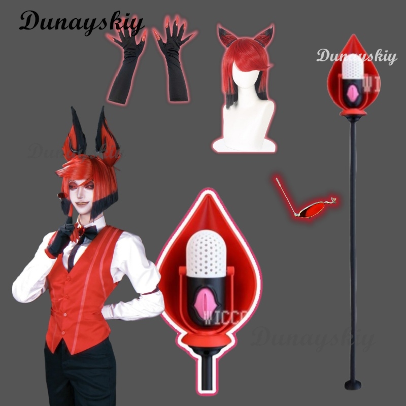 Hazbin cosplay prop conjunto a - Detachable Cosplay Prop avaliação e preço