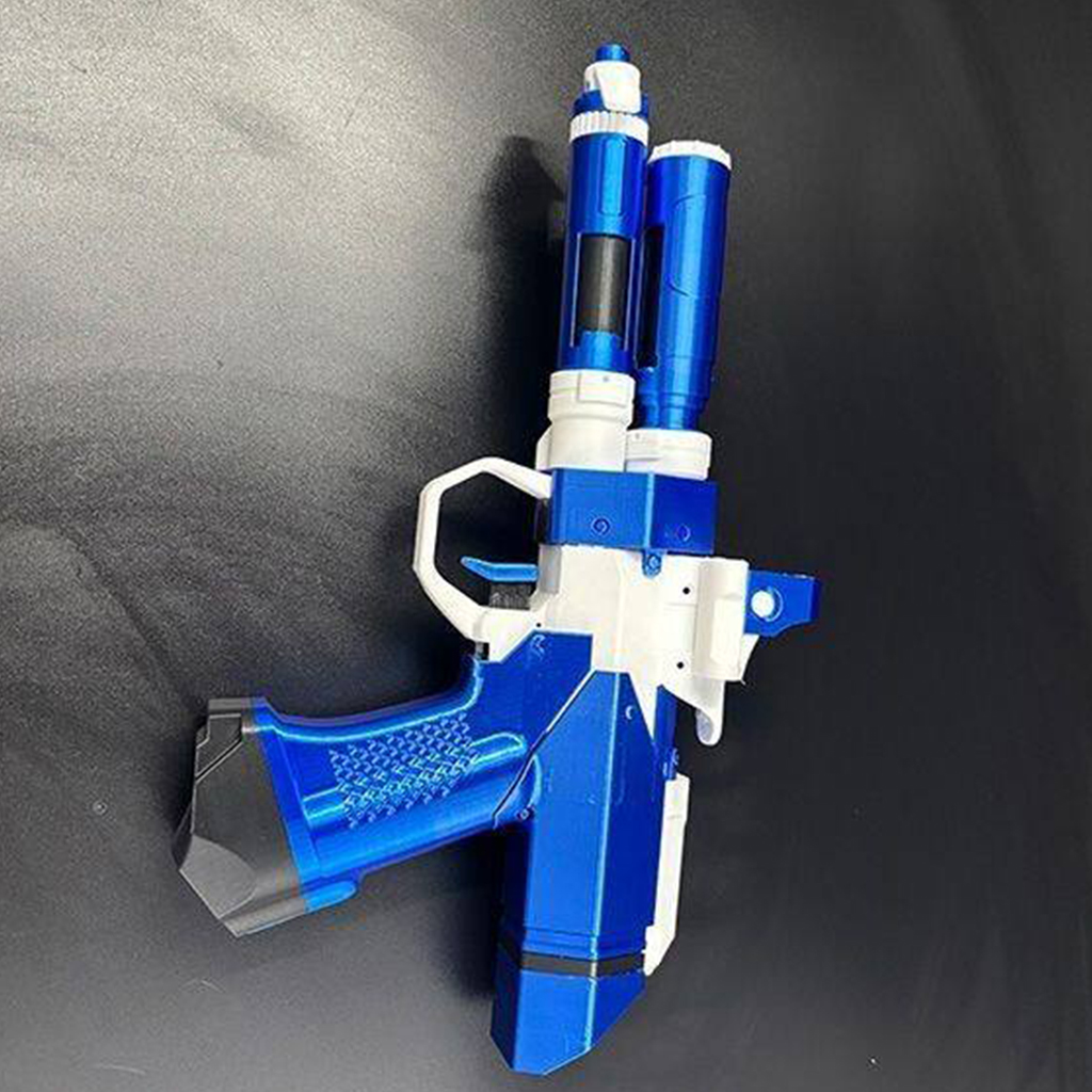 Arma de Hormônio Azul Delta Ac - Cosplay Prop Blueprints avaliação e preço