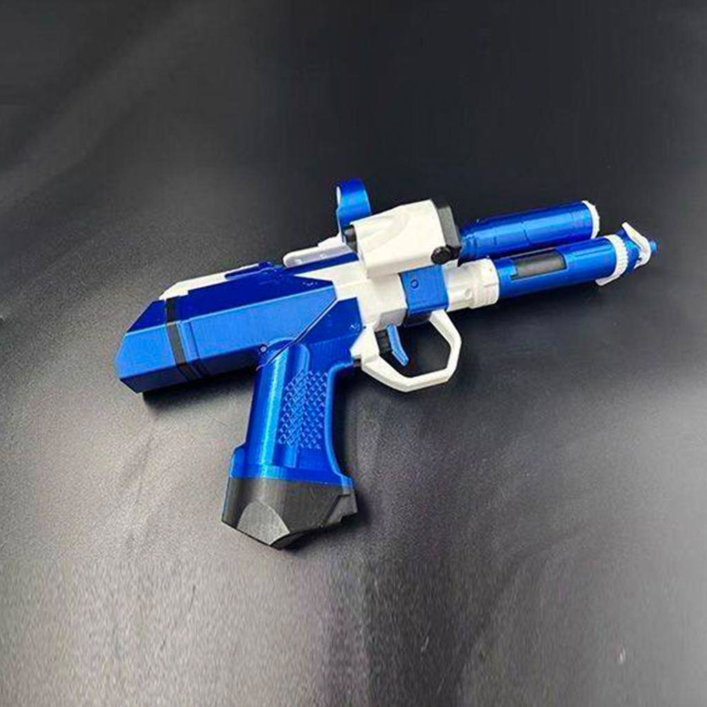 Arma de Hormônio Azul Delta Ac - Cosplay Prop Blueprints avaliação e preço
