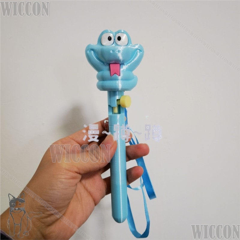 Cobra azul animal cosplay cane - Cosplay Prop Blueprints avaliação e preço