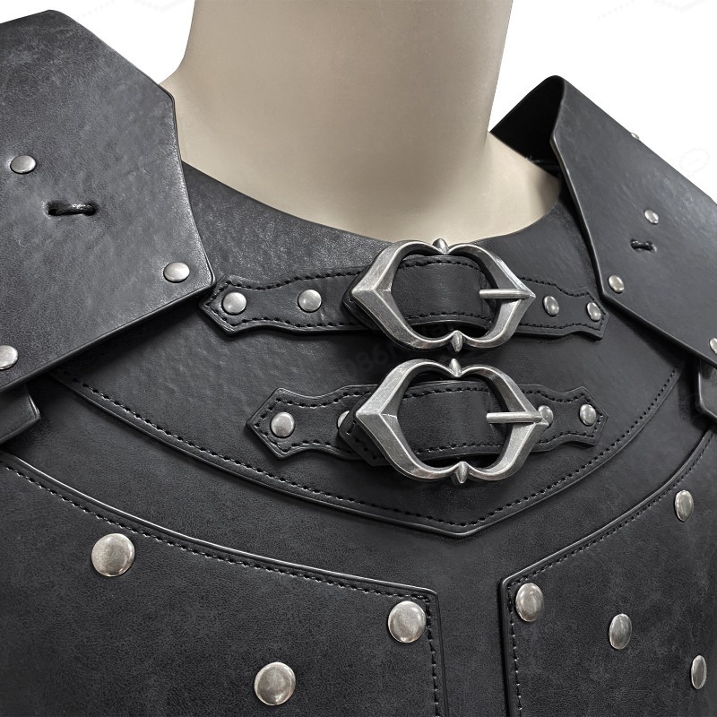 Armadura Medieval com Studs pa - Prop For Cosplay avaliação e preço