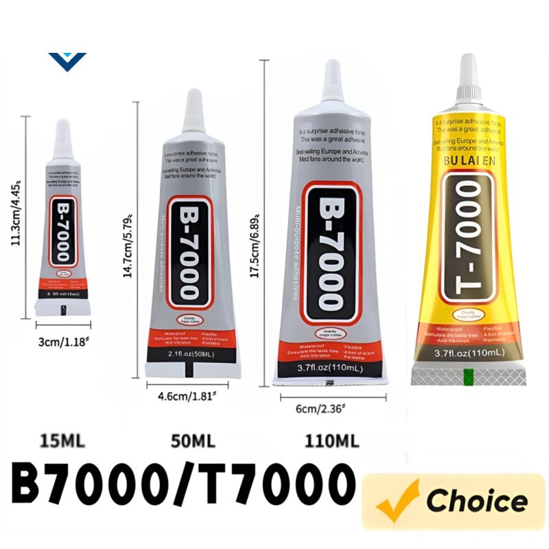 1pc 15ml 50ml 110ml B-7000 con - Contact Cement Glue avaliação e preço