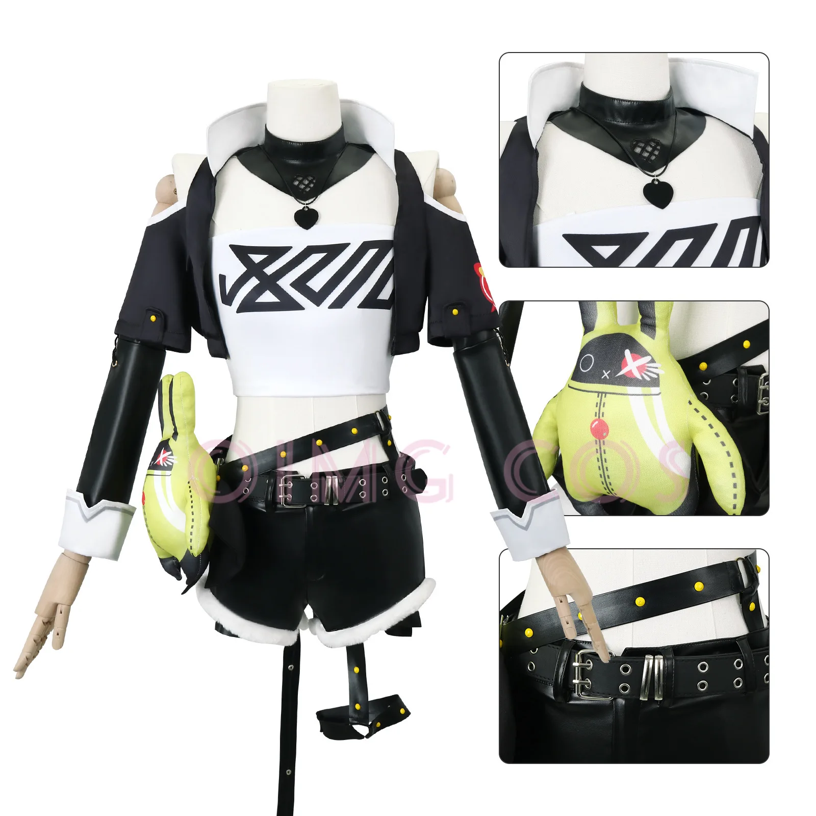 Fantasia de Cosplay Nicole Dem - Prop For Cosplay avaliação e preço