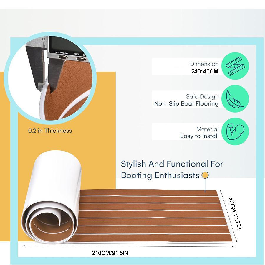 Folha de deck para piso de bar - Eva Foam Sheet avaliação e preço