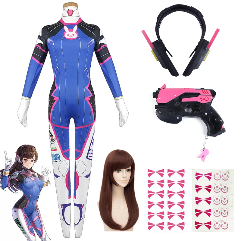 Jogo Overwatch Dva Cosplay Fan - Dva Cosplay Prop avaliação e preço