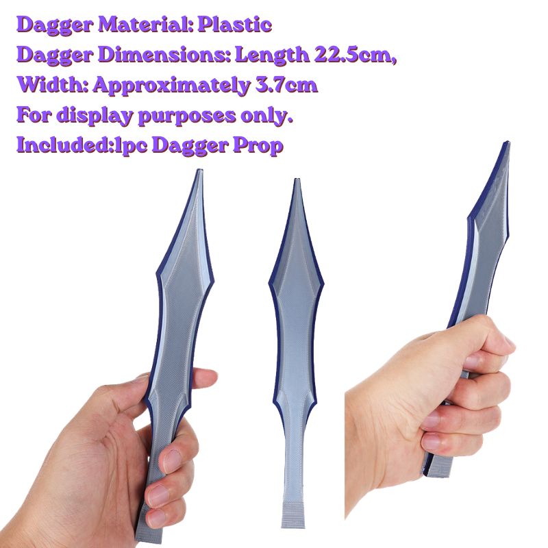 Leque de Mão Azul MK para Cosp - Cosplay Prop Blueprints avaliação e preço