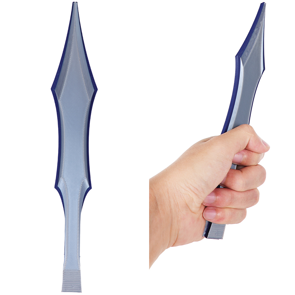 Leque de Mão Azul MK para Cosp - Cosplay Prop Blueprints avaliação e preço